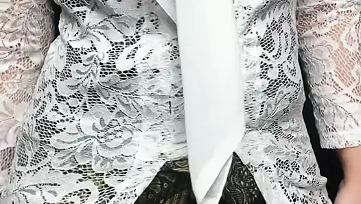 Video bokep kebaya tobrut seksi, muncrat berkali kali