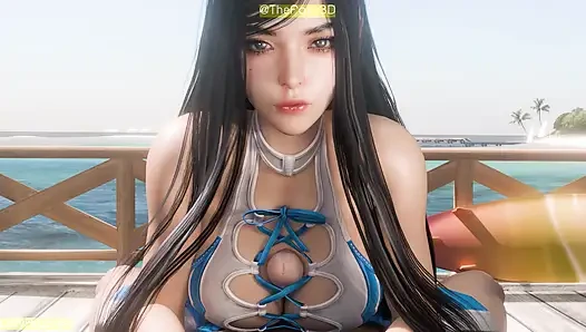 Stellar Blade - Raven в фильме нормальный полный ремикс Цвет WM (без звука) от LazyProcrast Animation 3D хентай