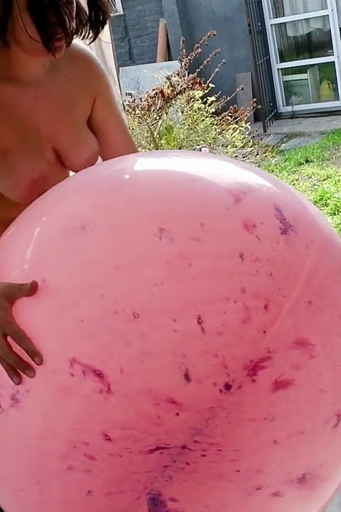 Looning utendørs med 36 tommers store ballonger - Bunny Looner