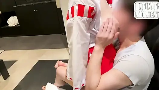 Busty Shrine Maiden Inspires Playful Training Challenging Restraint Through Devotion and Discipline Ritual Angle1