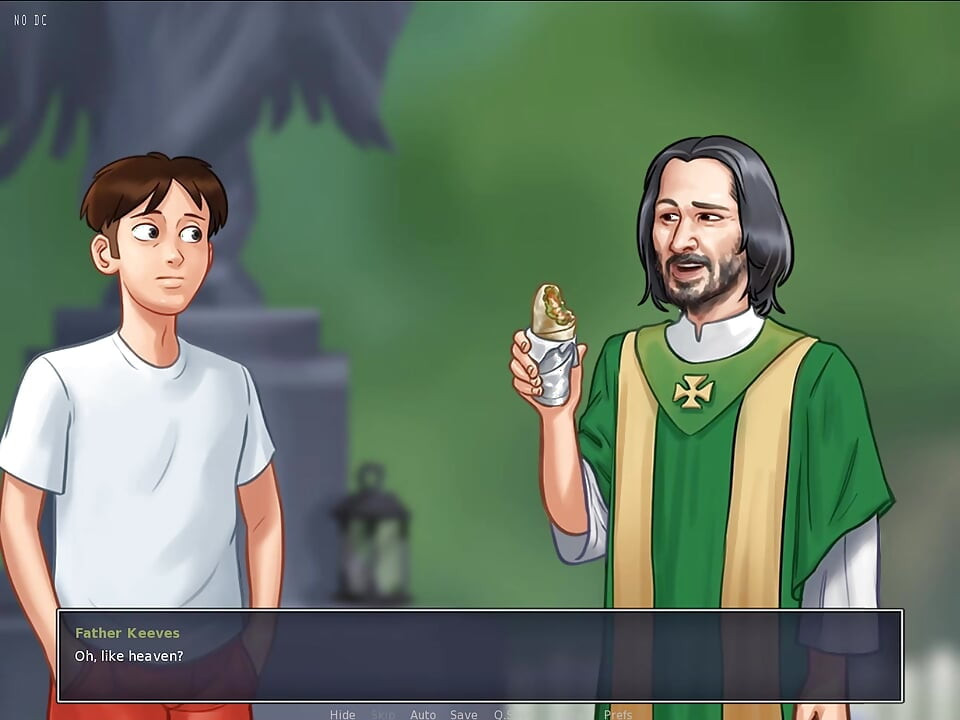 SUMMERTIME SAGA - PT.263 - KEANU PRIEST By MissKitty2K