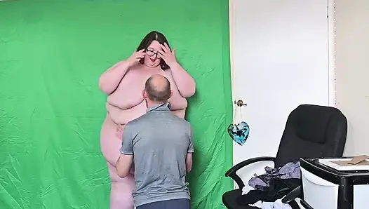 Stripping This Sexy SSBBW