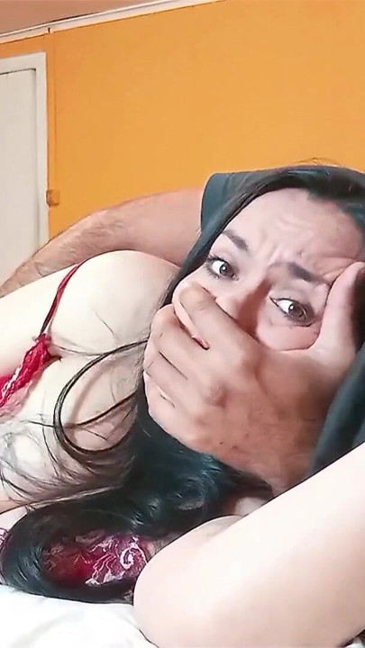 A man finds his plus-size stepmother in red lingerie and cannot resist he fucks her passionately. | Clip 2
