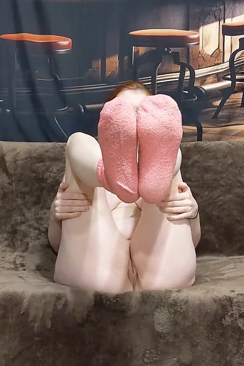 Giving You a Footjob with My Sweaty Feet