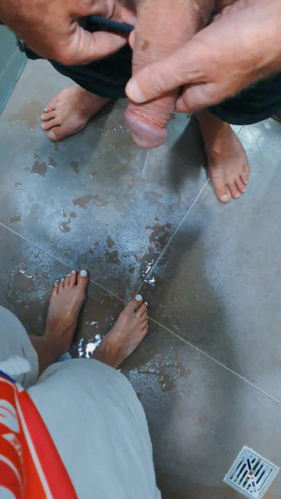 Letting A Stranger Pee On My Feet In A Public Toilet