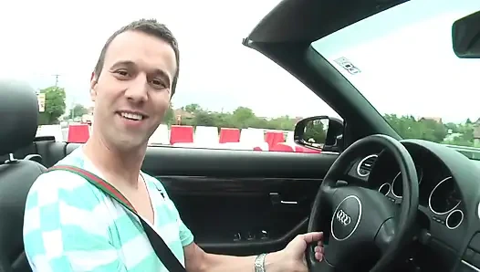 Два приятеля делят один горячий трах - возбужденную немецкую крошку пустили в паре лучшие друзья