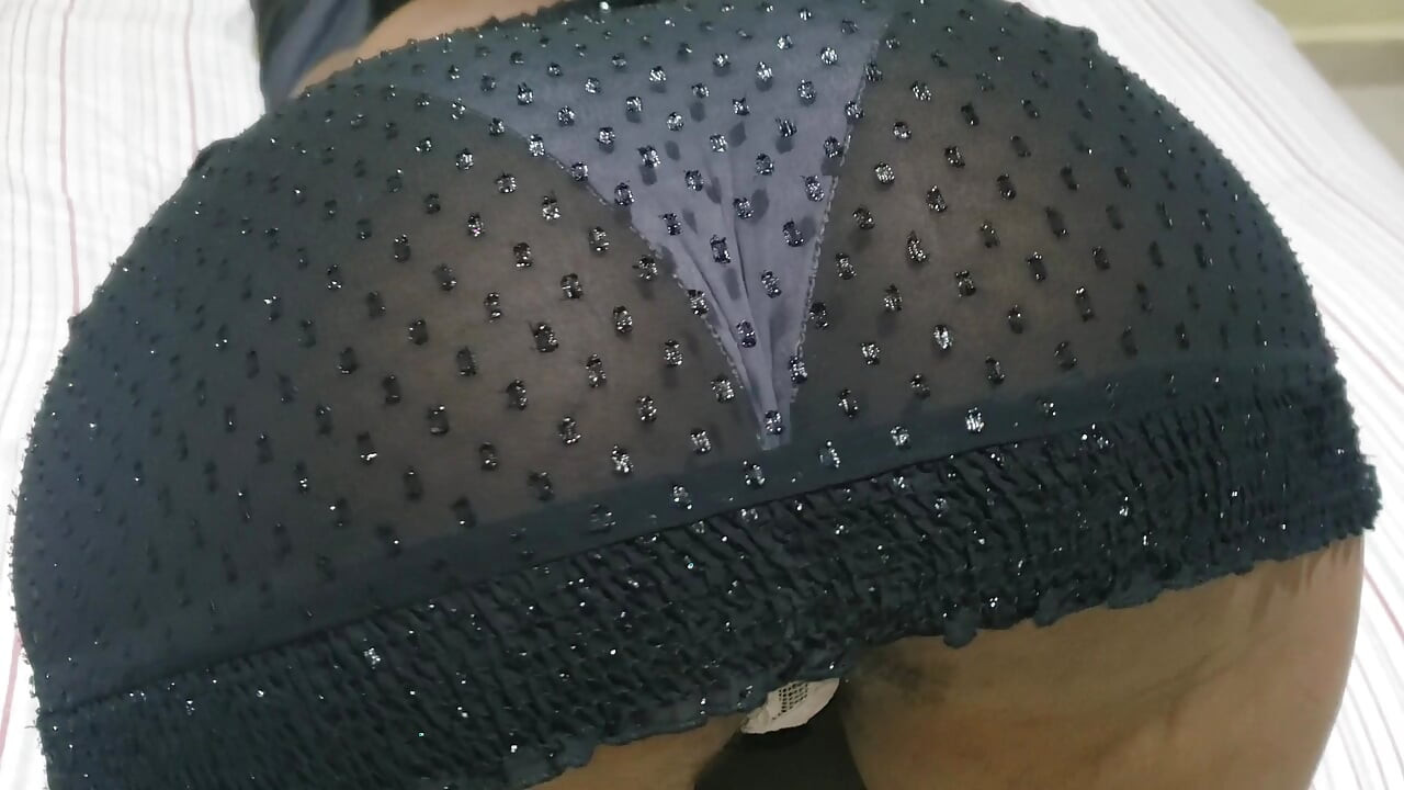 Hot Brunette petite babe in a Hot Dress with Panties to show her tight pussy