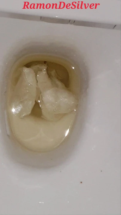 Master Ramon pisses golden champagne