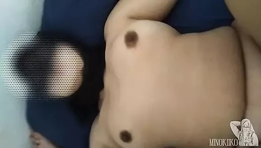 Fuck my Hijab Wife at Blue Bed Until Got Cumshot
