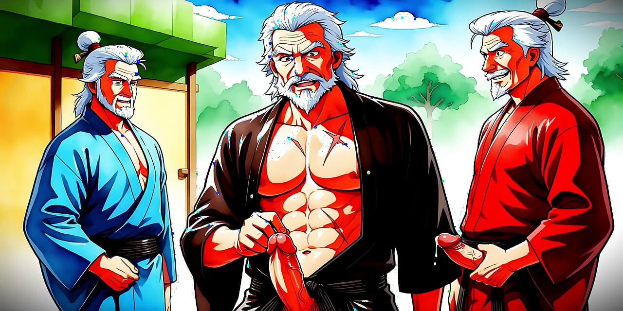 Anime dan Manga – Set Seni Lelaki Erotik Yang Diilhamkan