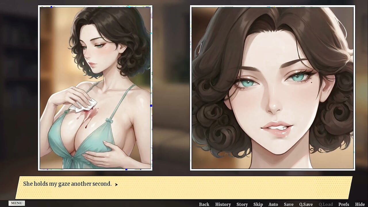 With Great Pleasure #12 - Animated Ai XXX Game - a Hot Foot Job with a MILF