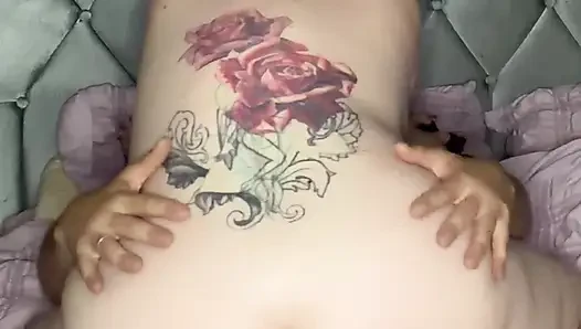 Riding the husband