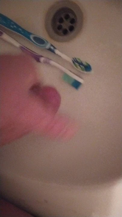 Cum on sluts toothbrush