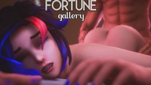 Subverse - Галерея фортуны - Секс с Fortune - обновление v0.6 - 3D хентай игра - Fow Studio - все сцены секса