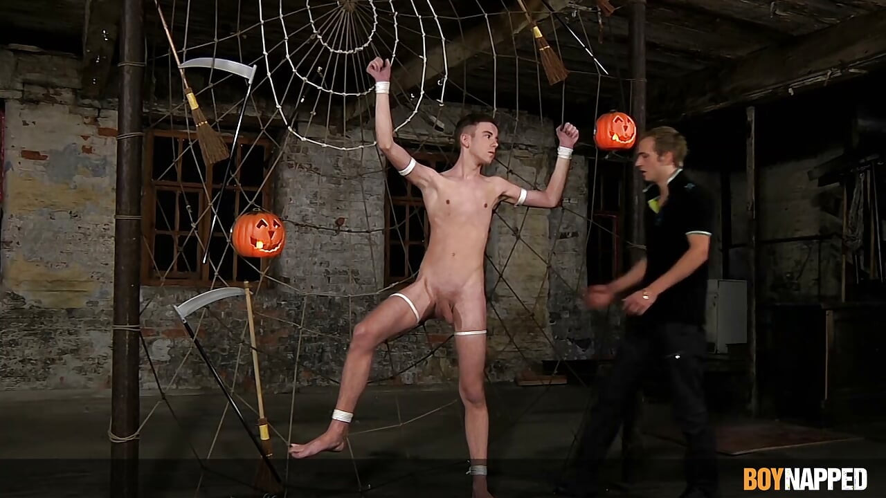 Boynapped Luke Desmonds Spider Web Trap Snags Chad Chambers
