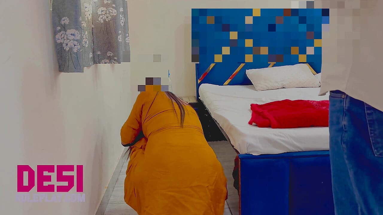 Hot Sexy Indian Maid Fucked by His Young House Owner