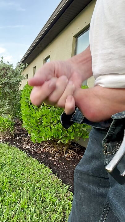 Strokin Outside