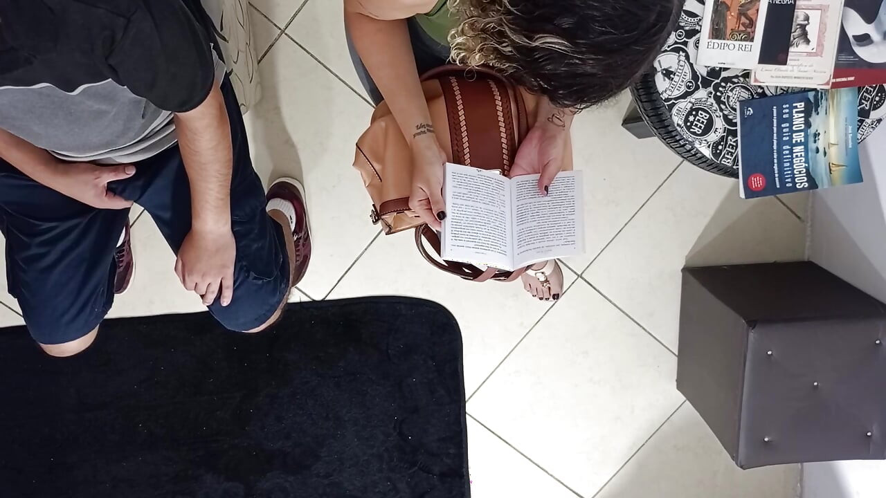 Unexpected sex in the waiting room with a stranger.
