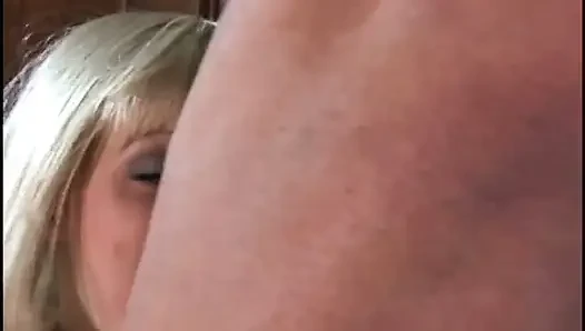 Cock Sucking Young Anal Blonde with Great Tits Fucks in All Her Holes