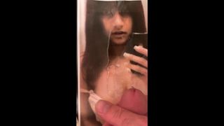 Cumtribute for a sexy fan