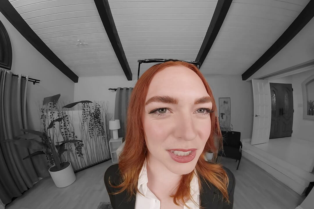 Passthroughvr - Samantha reina como la jefa corporativa cachonda Michelle Fuller te exige que le folles duro el coño