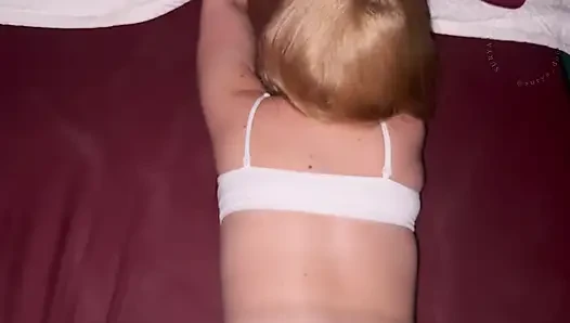 Ouch Wrong Hole Please Stop, I’ve Never Done Anal It’s Gonna Hurt - Blonde Takes Anal for the First Time