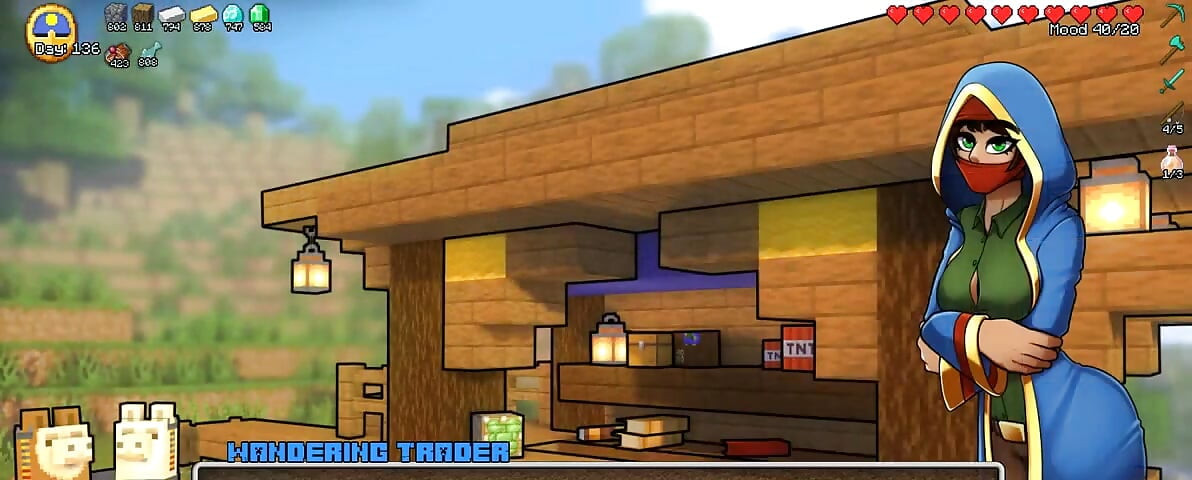 Minecraft Hornycraft Dio 83 Polusestra želi popušiti moj kurac od Loveskysanhentai