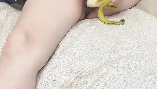 İnanılmaz gerçek muz sikişi hana amcık çok tatlı video