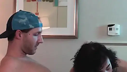 Super sexy zierliches tätowiertes teen lutscht schwanz - zusammenstellung 2