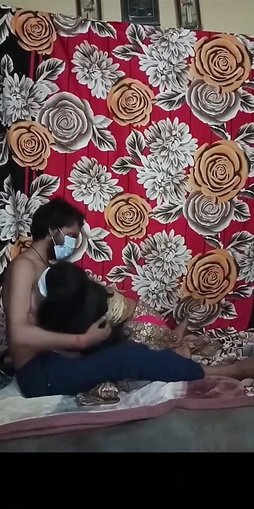 Indischer desi Suhagraat ehemann und ehefrau 1