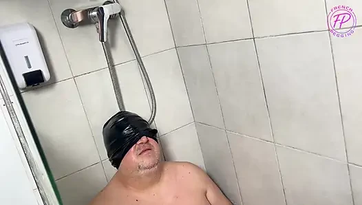 French Pegging - Amateur, a Loyal Submissive Joins Me to Get His Ass Fucked and Receive a Golden Shower