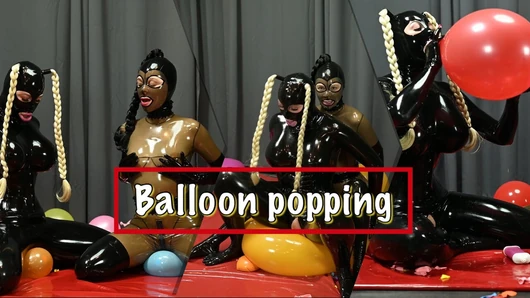 Balloon popping