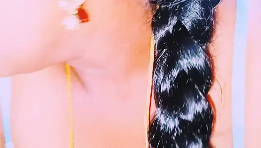 Güzel yenge maalesef kayınbiraderi ile sikişiyor. Telugu edepsizce konuşuyor.