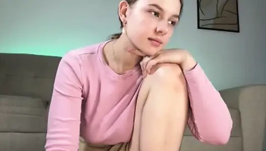 Jucielussie Cam sitting and real orgasm