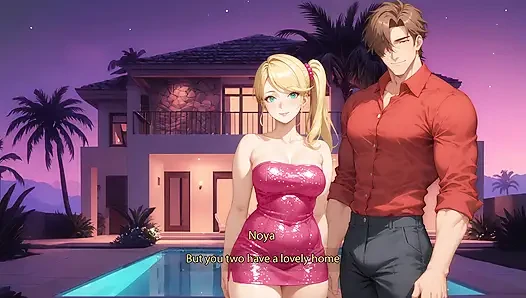 Ateşli evli kadınlar garip istiyor - kocalarını kart oyunlarına baştan çıkarıyor - bölüm 3