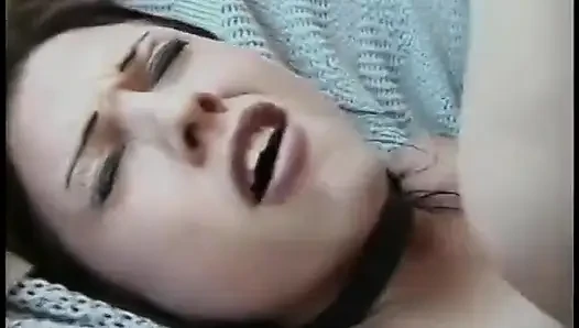 Gorgeous cutie likes it when a huge pole bangs her wet cunt