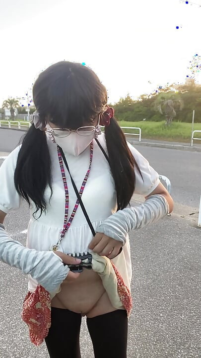 No299 Exhibitionist Play in a Public Parking Lot