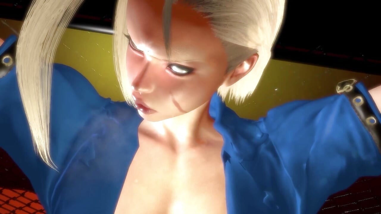 Cammy Sex Cage Fight - Street Fighter Parody