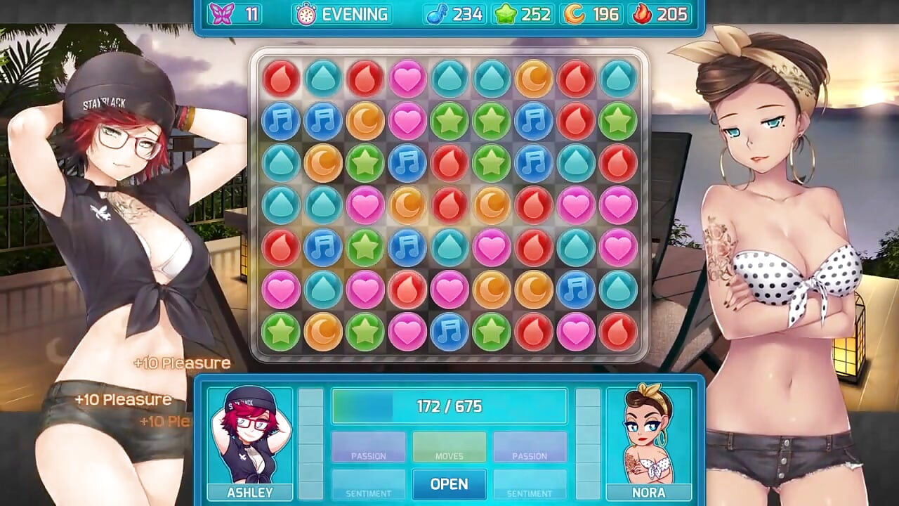 Huniepop 2 - Tarikh Berganda - Bahagian 11 Seni hentai lesbian oleh Loveskysan