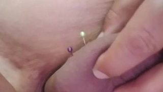 Peircing my testicles