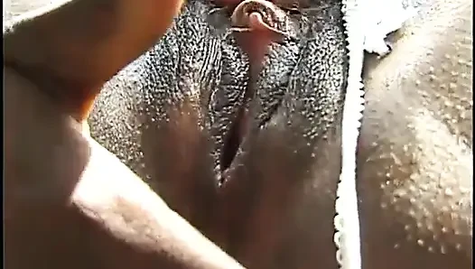 Black Bitch Wild Masturbation