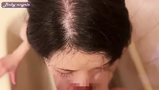 Elegant Quiet Wife. F Cup Droop Bust and Unexpectedly Sensual Tongue Tease - Part1