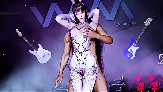 Scarlet goddess flame: si cantik virtual - hentai animasi 3d