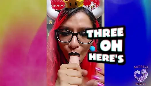 Goddess rarity suka nyepong mario sebagai bowsette
