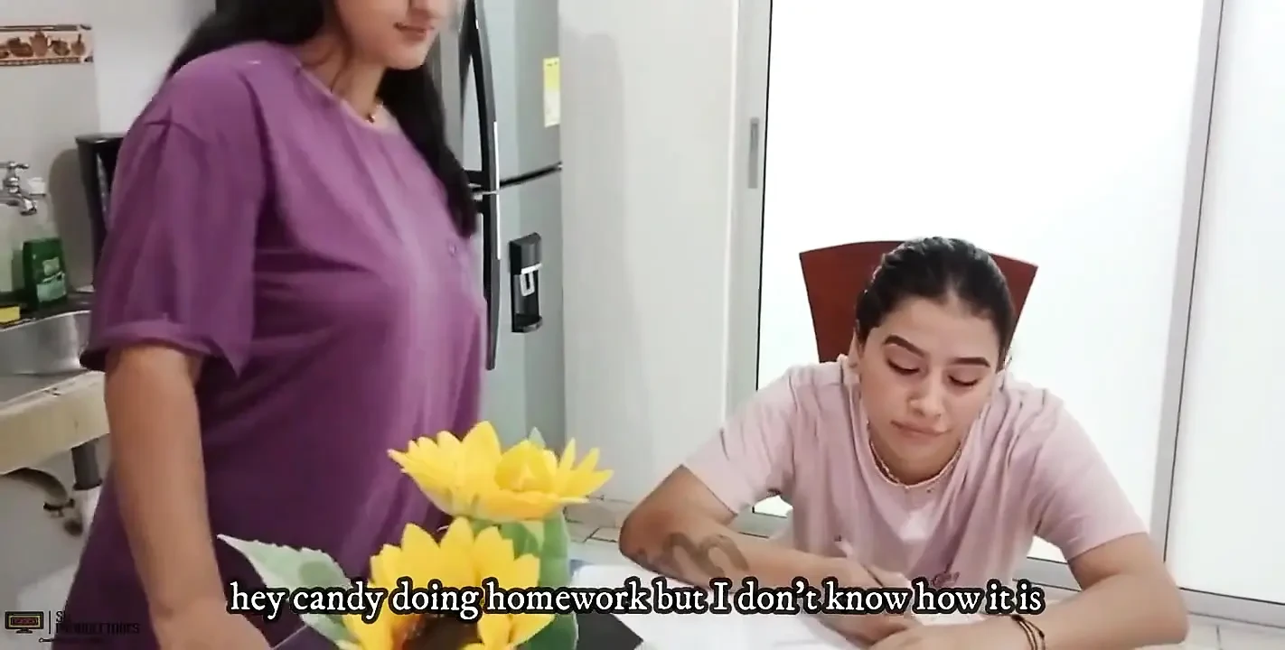 Latina Lesbian Stepmom Asks Her Beautiful Stepdaughter to Fuck Her Pussy