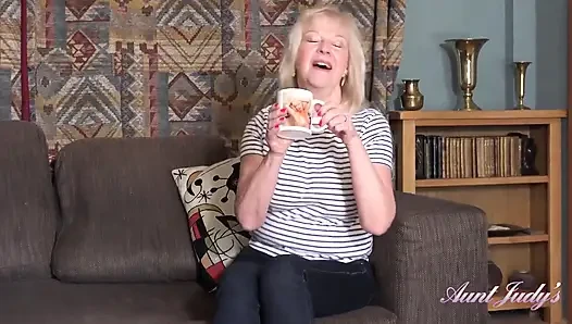Auntjudys - Ein Intimes Interview Mit 69-jähriger, Geiler Reifer GILF Louise