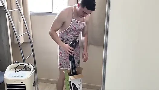 Si cantik kiffa mergokin budak seksnya