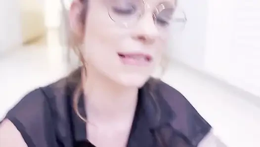 Blowjob on the Teacher
