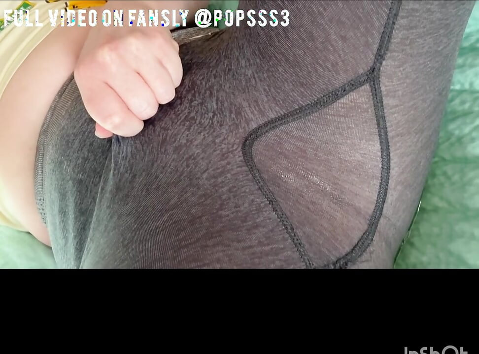 Rewetting my leggings