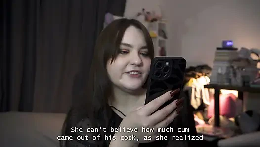 Cerita porno - mereka berbagi ciuman penuh sperma bersama setelah ngentot pegging yang manis